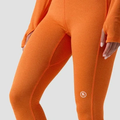 Backcountry Pines Microgrid Ultra-lt Baselayer Bottom In Orange