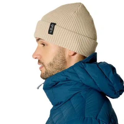 Rab Perimeter Rolled Beanie In Brown
