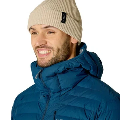 Rab Perimeter Rolled Beanie In Brown