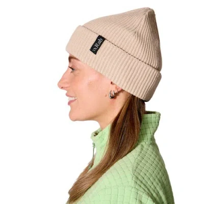 Rab Perimeter Rolled Beanie In Brown