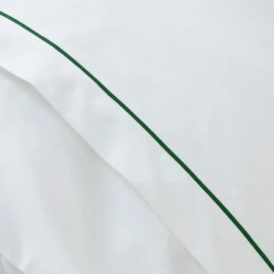 Christy Premium Luxury Sateen Cotton Flat Sheets In White