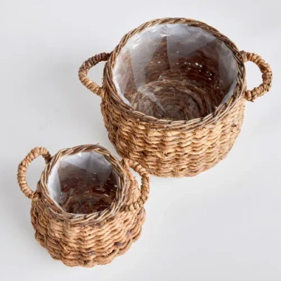 Napa Home & Garden Set Of 2 Arkan Baskets In Brown