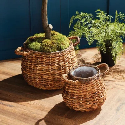 Napa Home & Garden Set Of 2 Arkan Baskets In Brown