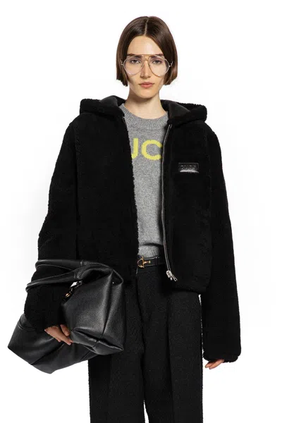 Gucci Woman Black Jackets In Black