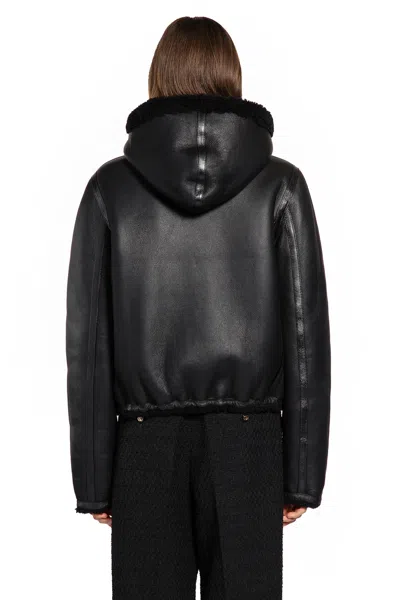 Gucci Woman Black Jackets In Black