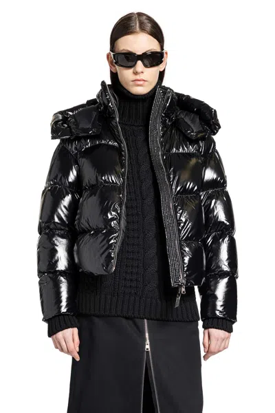 Moncler Genius Lothar Down Jacket Ee72 By Edward Enninfull Coats Black In Black
