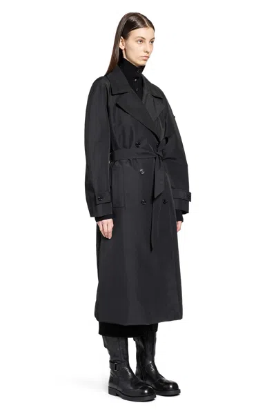 Moncler Genius Moncler X Edward Enninful Zake Technical Trench Coat In Black