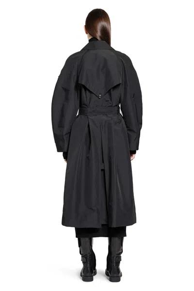 Moncler Genius Moncler X Edward Enninful Zake Technical Trench Coat In Black