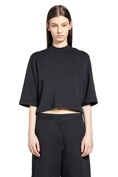 Moncler Genius Moncler X Ee72 By Edward Enninful Neoprene T-shirt In Black