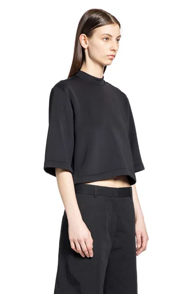 Moncler Genius Moncler X Ee72 By Edward Enninful Neoprene T-shirt In Black