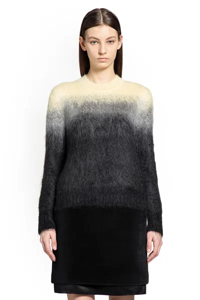 Jil Sander Gradient Mohair Jumper In Multi