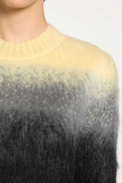 Jil Sander Gradient Mohair Jumper In Multi