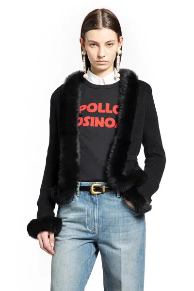 Valentino Wool Crepe Jacket In Black