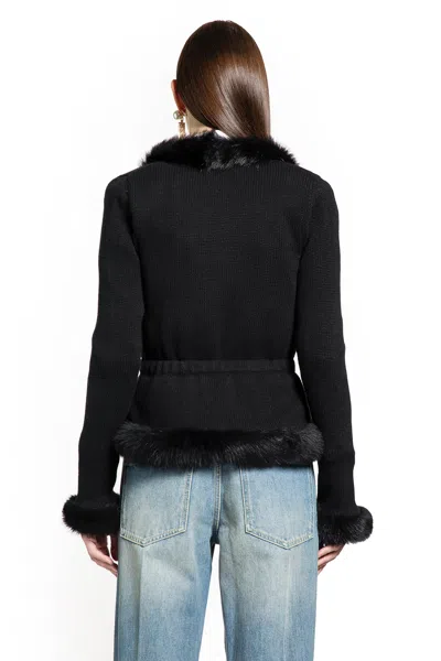Valentino Wool Crepe Jacket In Black