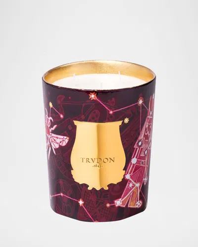 Trudon Nuit Enchantee Nazareth 3-wick Candle, 28.2 Oz. In Burgundy