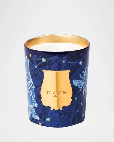 Trudon Nuit Enchantee Luna 3-wick Candle, 28.2 Oz. In Blue