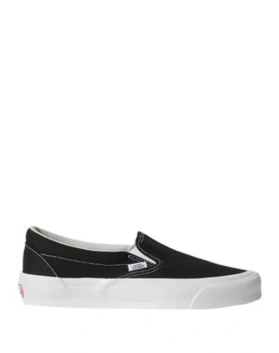 Vans Woman Sneakers Black Size 8 Textile Fibers In Black