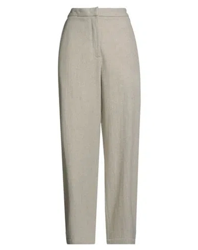 Jil Sander + Woman Pants Beige Size 4 Virgin Wool In Neutral