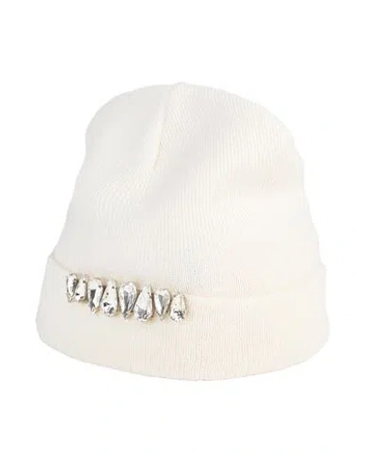 Radà Rada' Woman Hat Ivory Size Onesize Wool, Acrylic In White