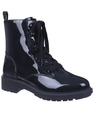 On 34th Women's Terissa Lace-up Booties, Created For Macy's In Black