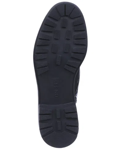 On 34th Women's Terissa Lace-up Booties, Created For Macy's In Black