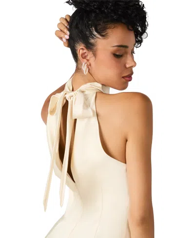 Steve Madden Lara Gown In White