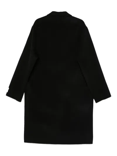 Etudes Studio Single-breasted Coat In Black