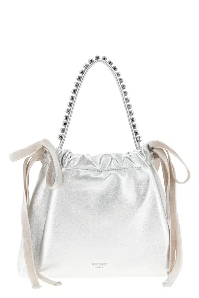Jimmy Choo Borsa A Mano 'drawstring Mini' In Pink