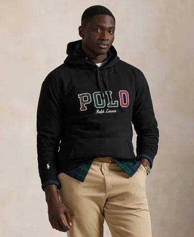 Polo Ralph Lauren Men's B&t Graphic Hooded Sweatshirt In Black
