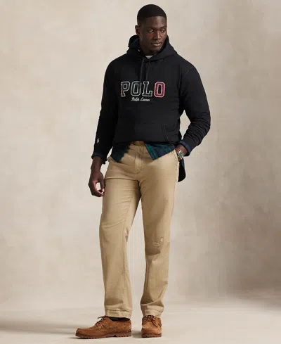 Polo Ralph Lauren Men's B&t Graphic Hooded Sweatshirt In Black