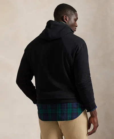 Polo Ralph Lauren Men's B&t Graphic Hooded Sweatshirt In Black
