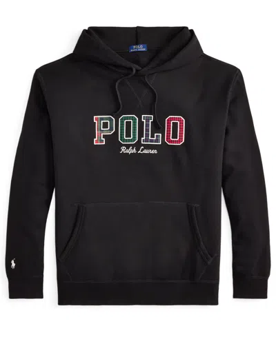 Polo Ralph Lauren Men's B&t Graphic Hooded Sweatshirt In Black