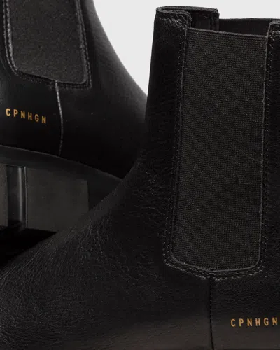 Copenhagen F5cph570 Leather Black Chelsea Boots