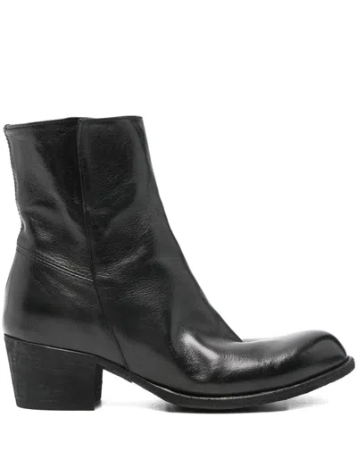 Officine Creative Wade Boots In Black