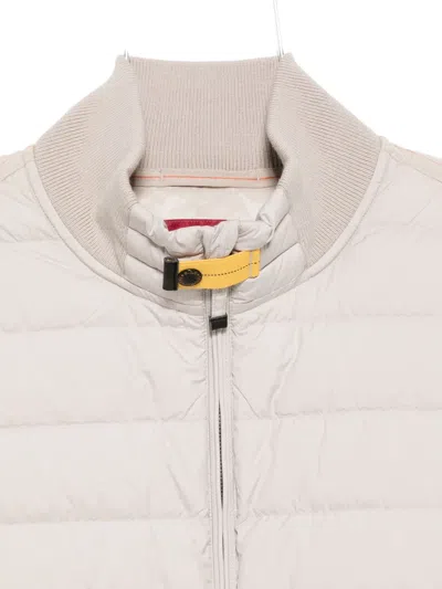Parajumpers Quilted Zip-fastening Jacket In White