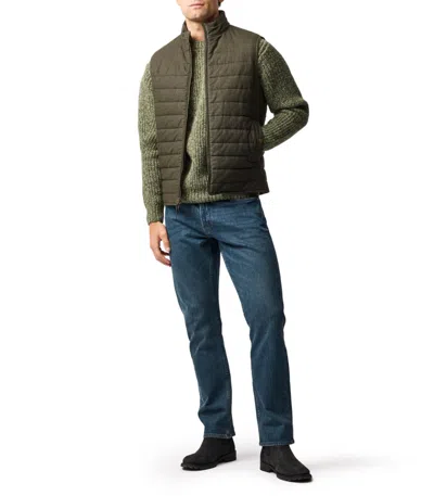 Rodd & Gunn Rodd Gunn Men's Dunedin Road Vest In Green
