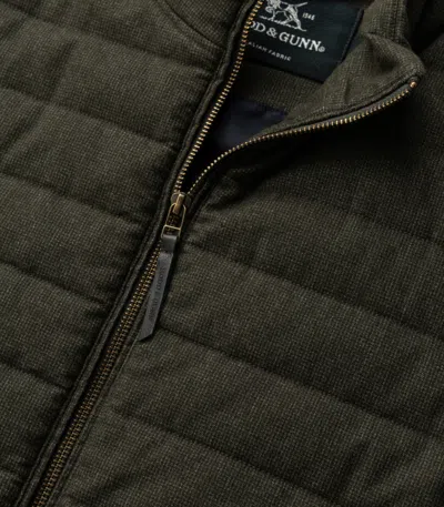 Rodd & Gunn Rodd Gunn Men's Dunedin Road Vest In Green