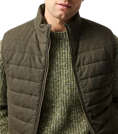 Rodd & Gunn Rodd Gunn Men's Dunedin Road Vest In Green