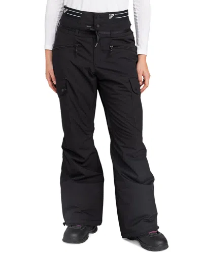 Roxy Passive Lines Snow Pant In Black