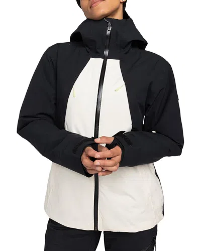 Roxy Wild Twist Snow Jacket In Black