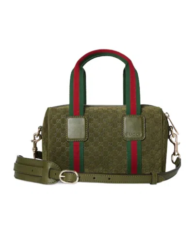 Gucci Mini Gg Handbag In Green