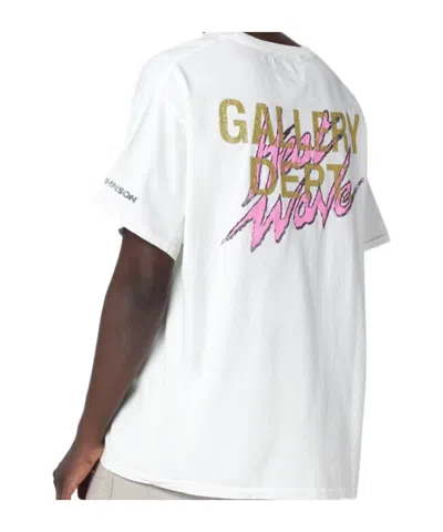 Gallery Dept. Doc Johnson Heat Wave Glittered Printed Cotton-jersey T-shirt In Multi