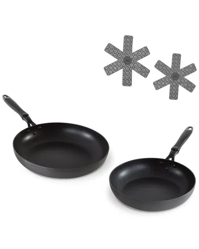Dash Hard Anodized 2pc Fry Pan Set In Black