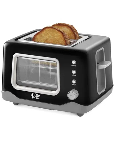 Dash Rise By  2-slice Clear View Toaster