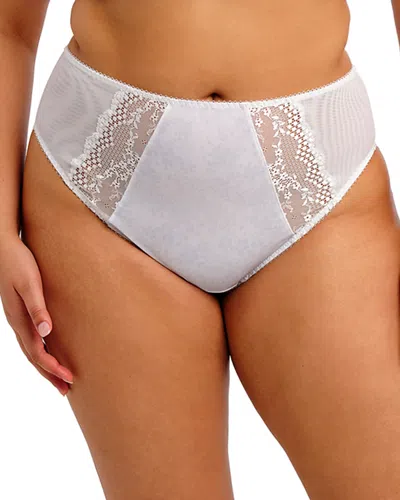 Elomi Lucie High Leg Brief In White