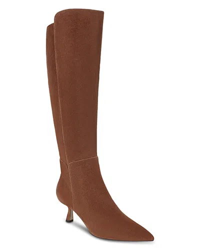 Sam Edelman Taylin Boots Dark Terra Toffee In Brown