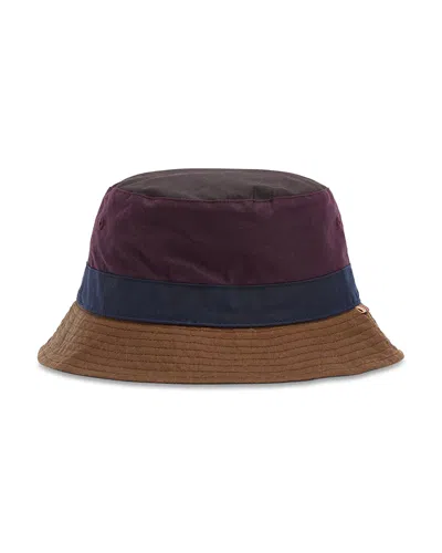 Barbour X Paul Smith Colorblock Bucket Hat In Multi