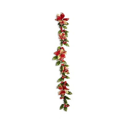 Mark Roberts Holly Point Garland In Multi