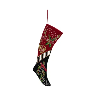 Mark Roberts Berry Cardinal Stocking