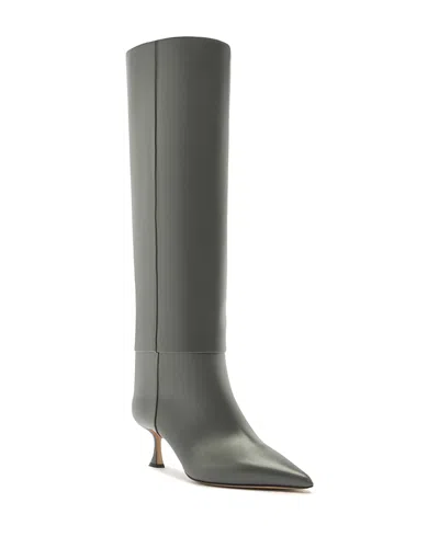 Alexandre Birman Women's Brena Boots In Gray